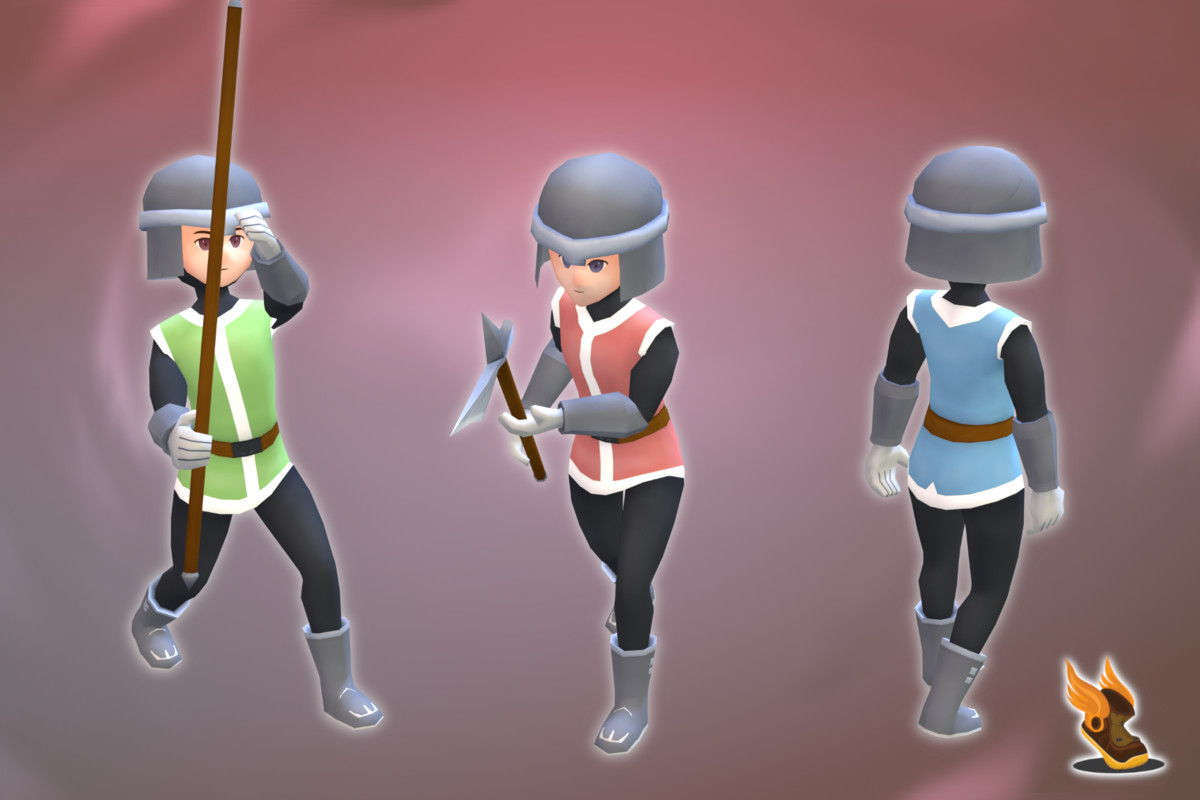 Stylized NPC - Knight Soldier