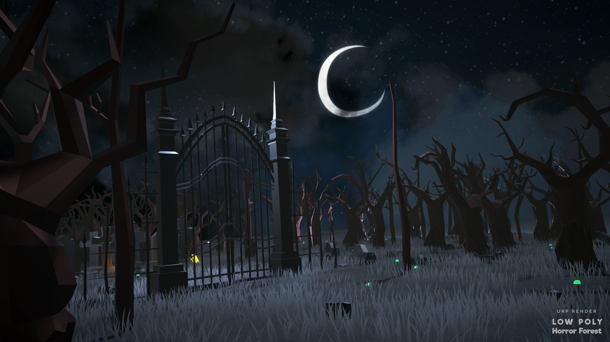 Low Poly Horror Forest