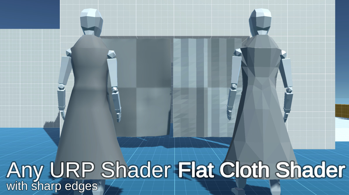 Flat Cloth Shader (Built-in & URP)