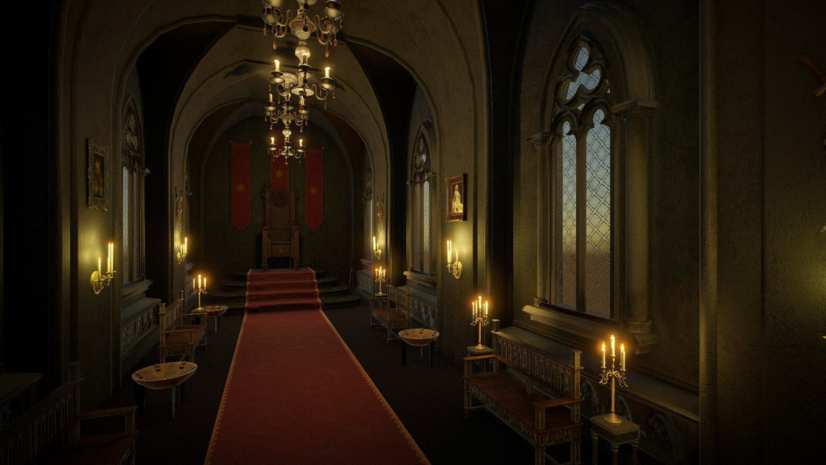 Gothic Throne Hall (MODULAR)