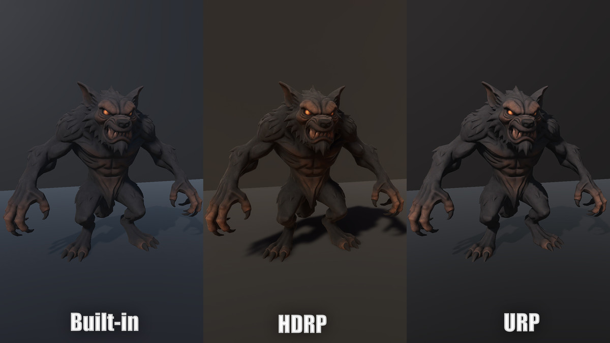 Werewolf- Game ready character