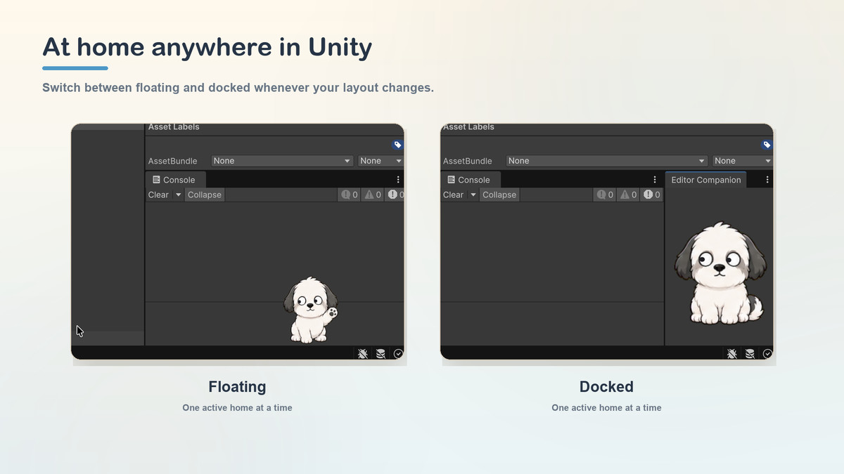 Editor Companion - Animated Editor Pet