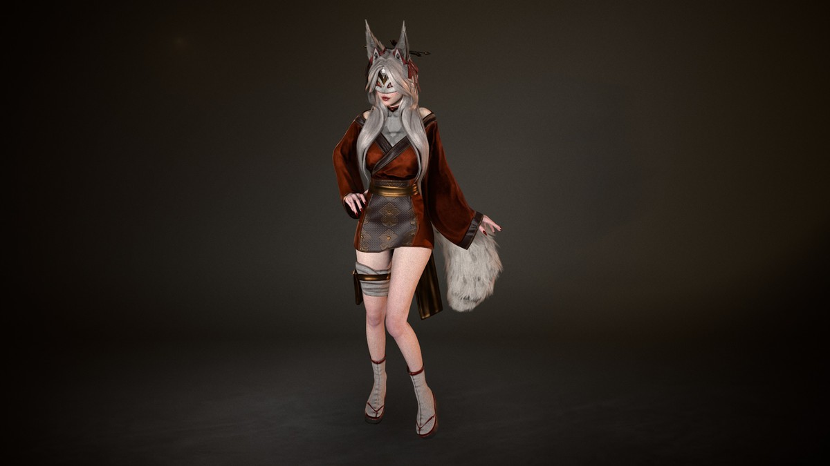 Kitsune Game Ready