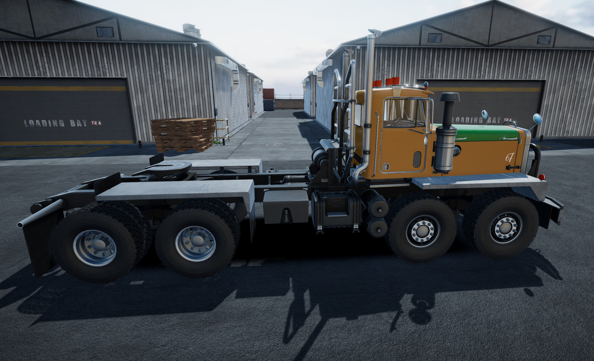 Twinsteer heavy truck
