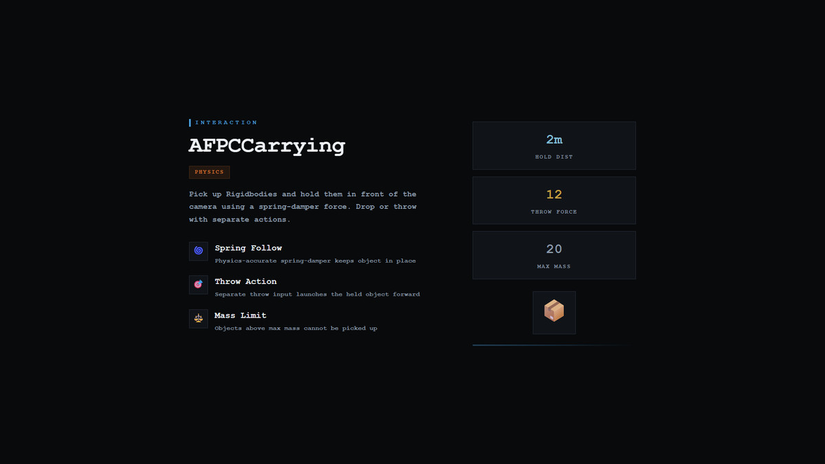 AFPC Extensions
