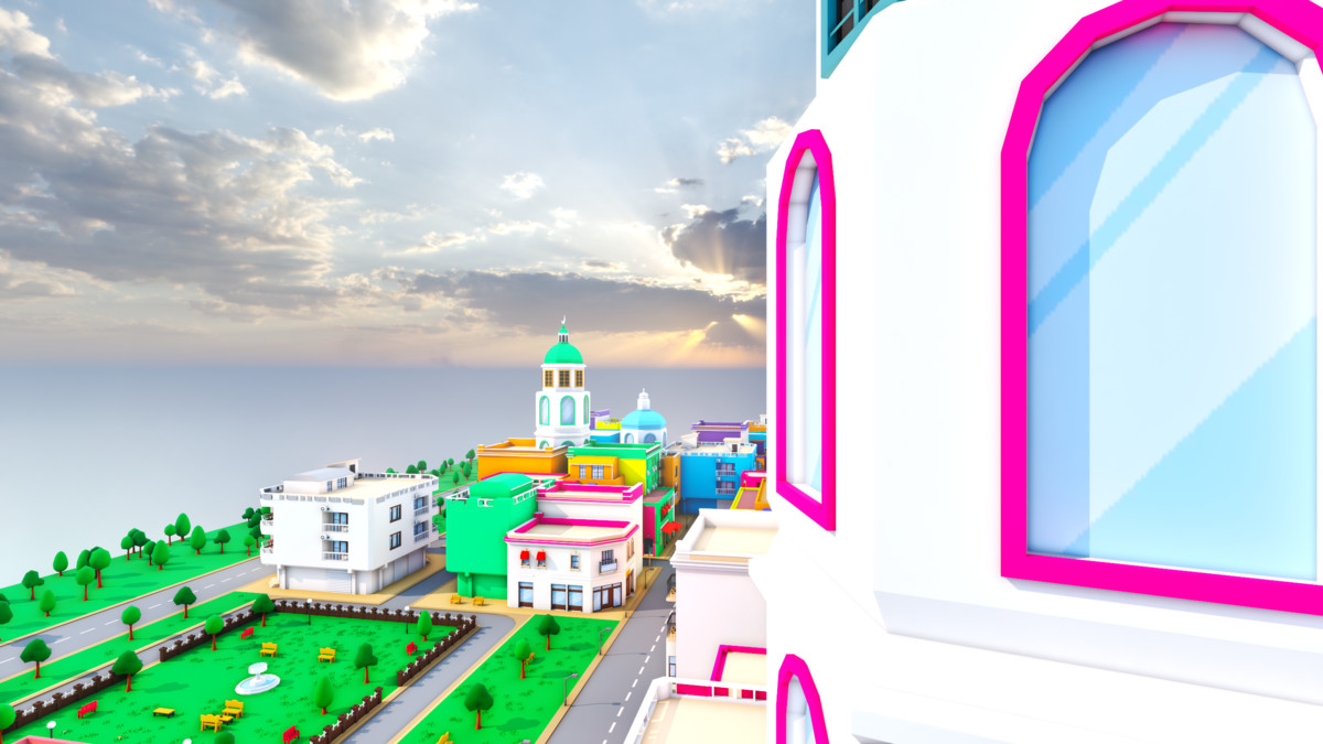 Modular Eastern City Low Poly Istanbul [Enterable Interior] [Desktop & Mobile]