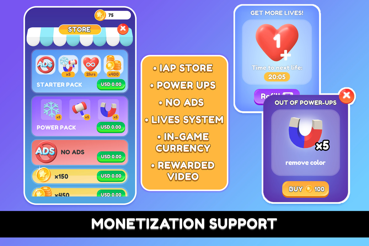 Block Jam | Template + Editor