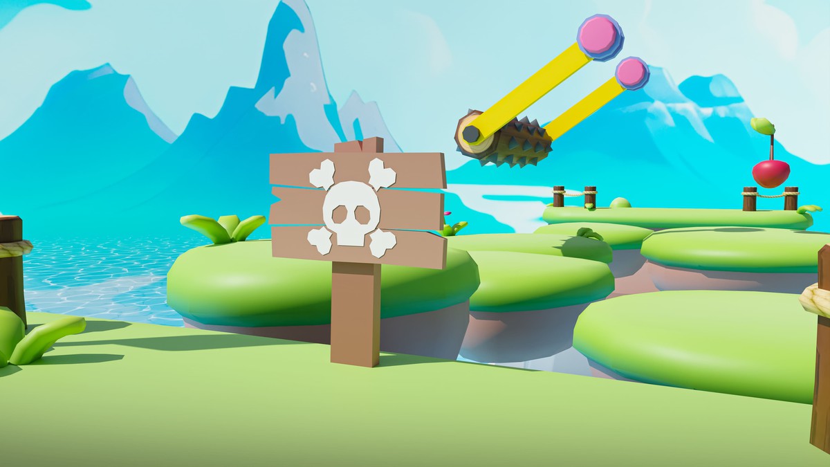 Platformer Deathrun - Low Poly 3D Models Pack