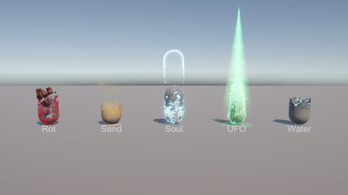 Stylized Dissolve VFX