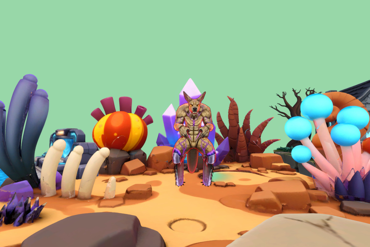 Bloodsaw Fiend - Stylized Fantasy Monster (Rig + Animation) – PixeliusVita