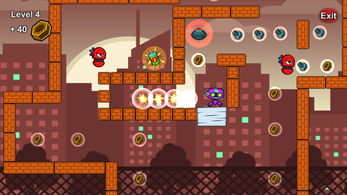 Robot Rush 2D - Game Template