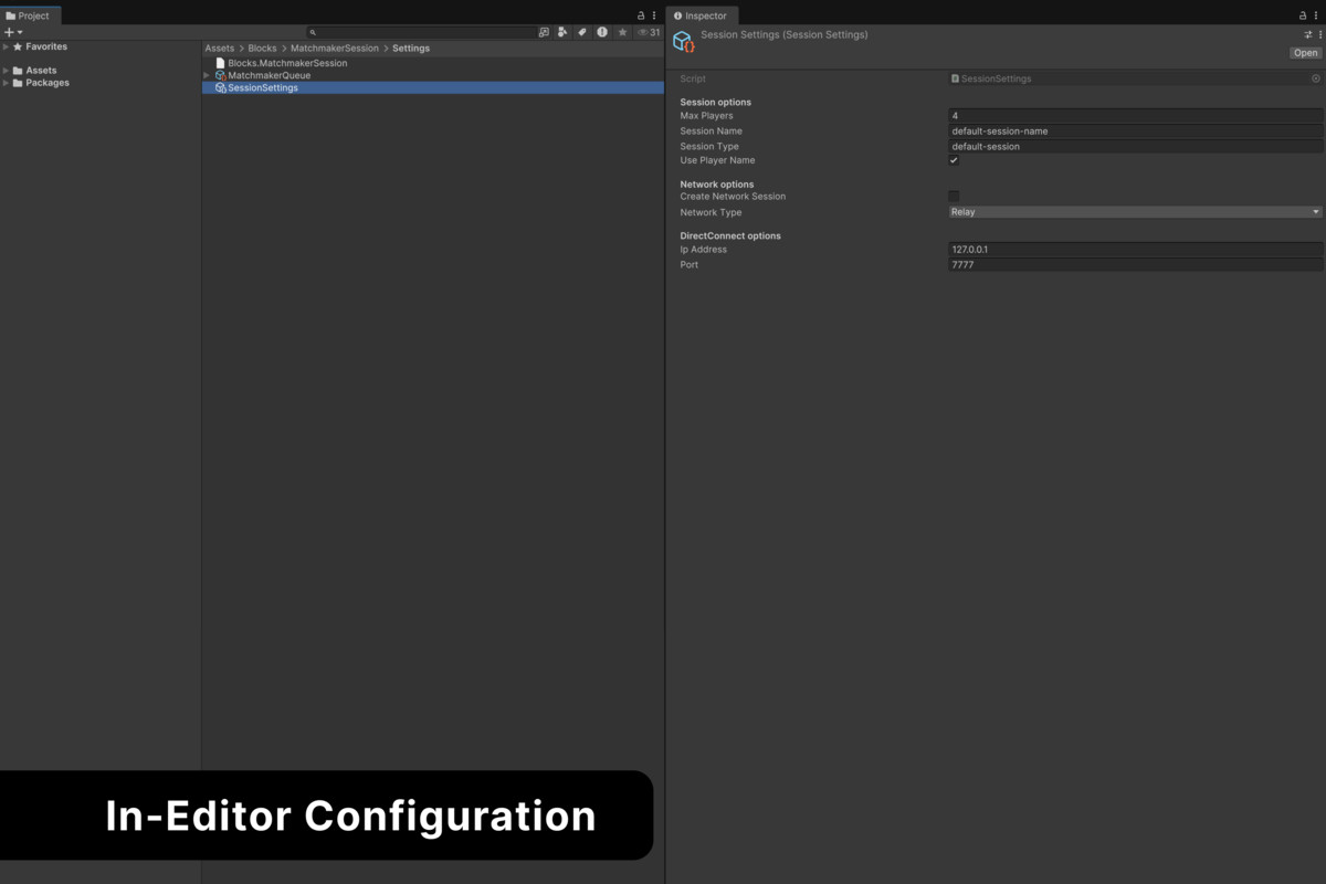 Unity Building Block – Multiplayer Session by Unity Technologies