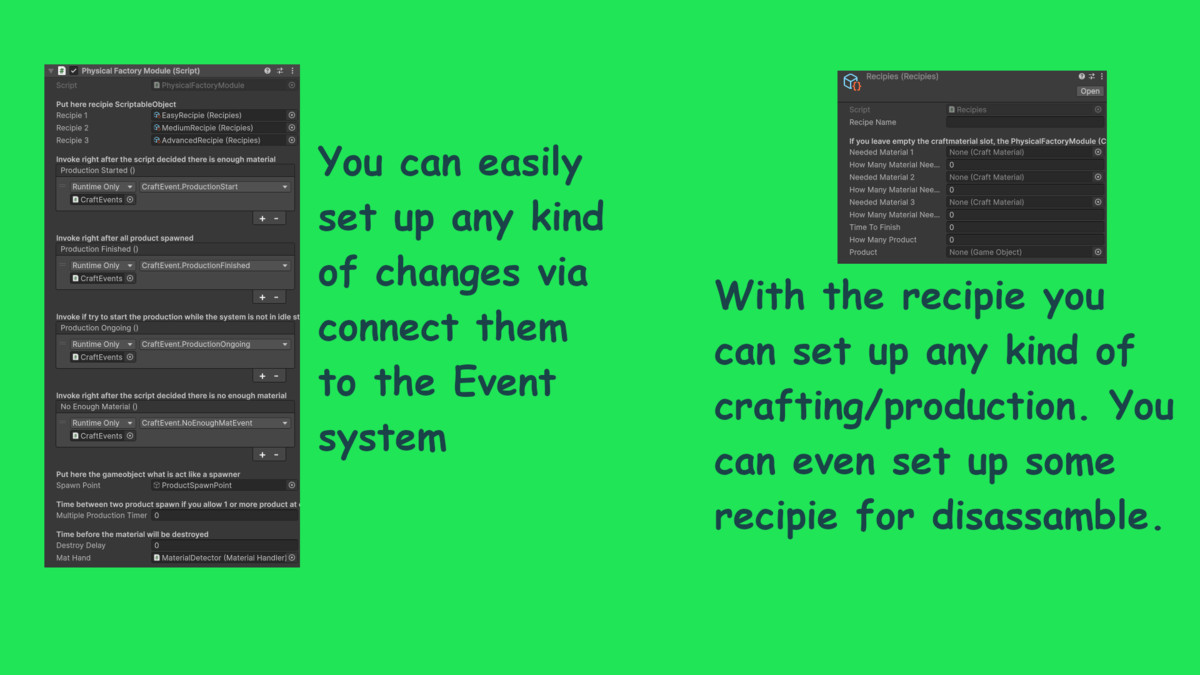 Physical Crafting System