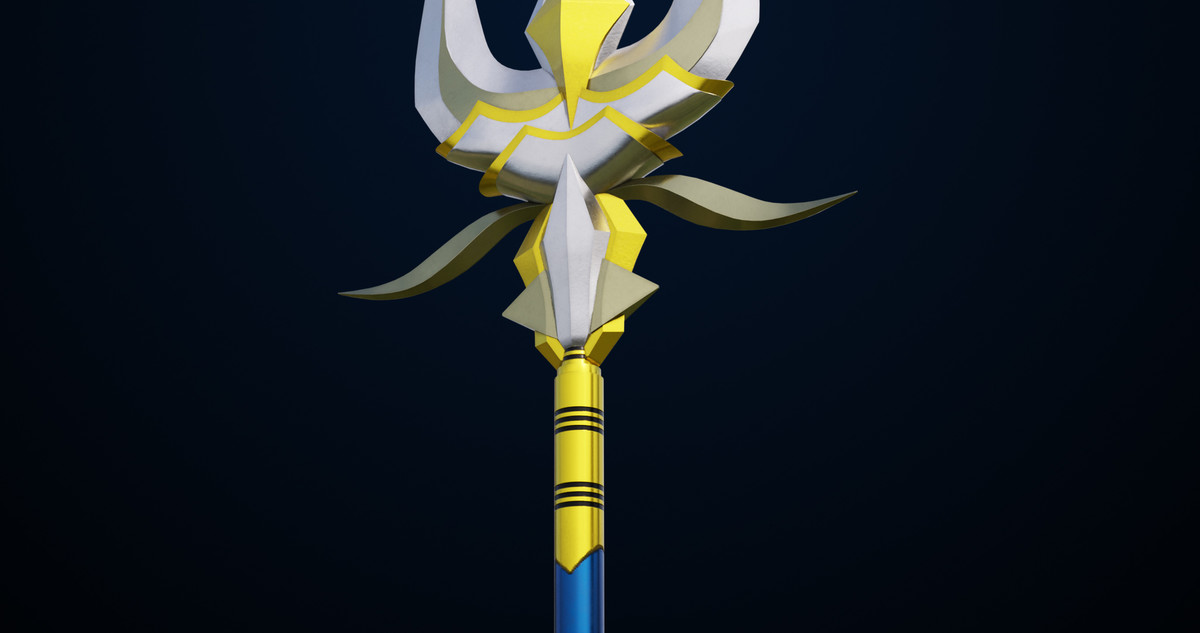 Fantasy Trident 4 URP HDRP Textures