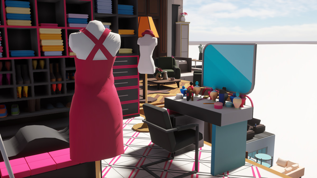 Low Poly 15 Rooms 1000+ objects Vol.2