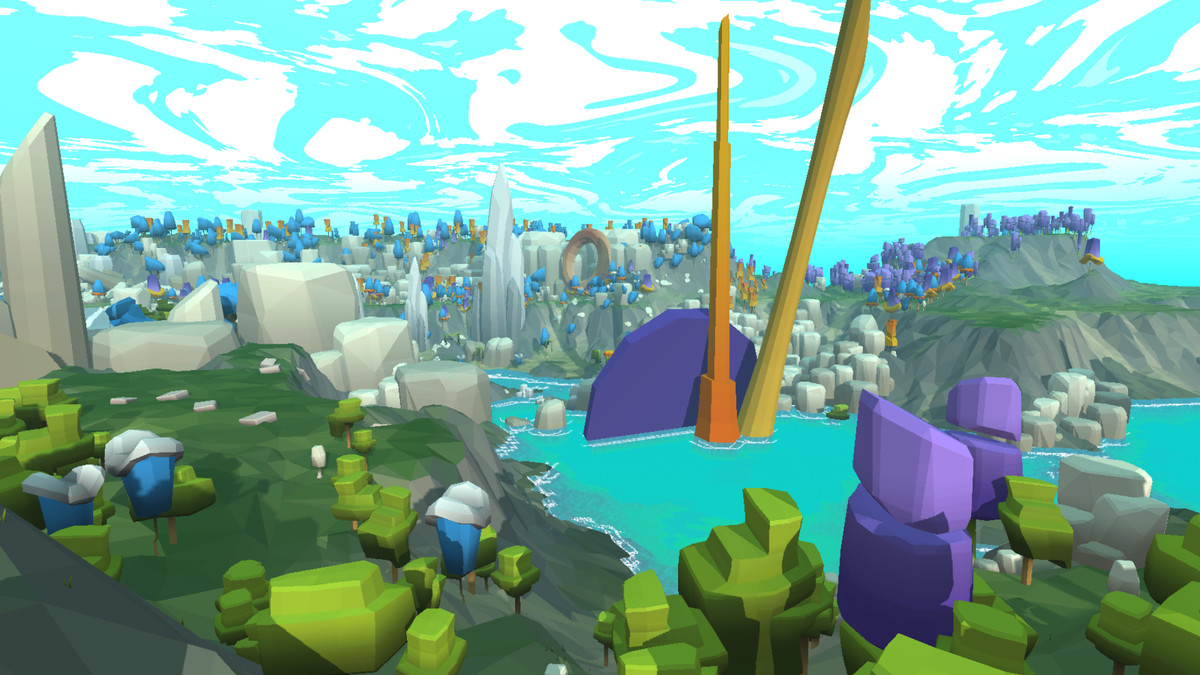 Low Poly Stylized Tiny Forest