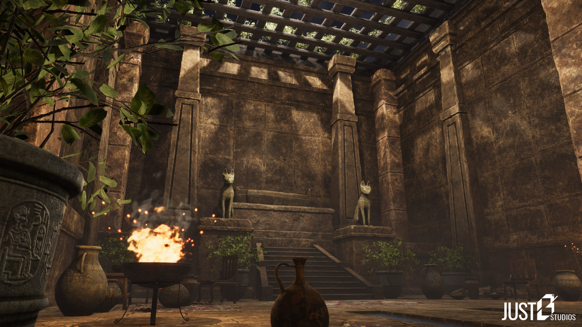 Modular Babylon Temple Environment (Temple,Desert,Ruins)
