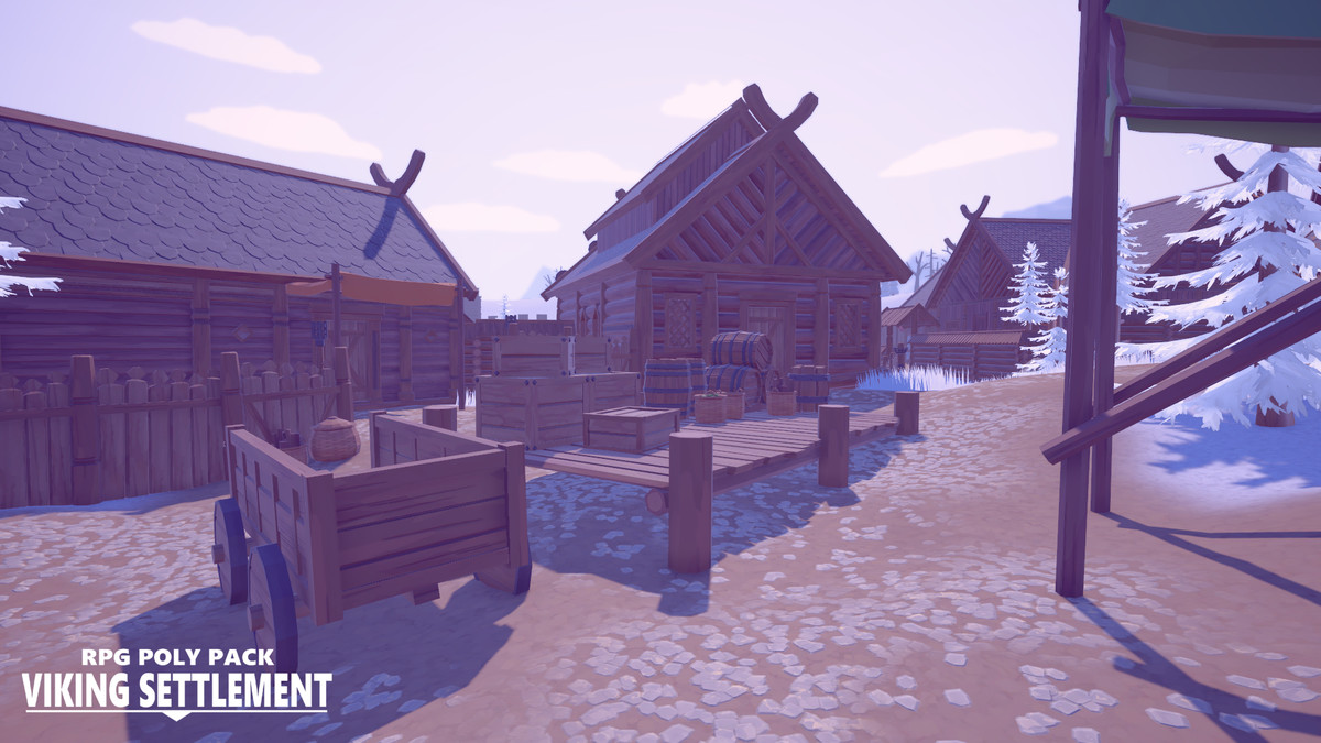RPG Poly Pack - Viking Settlement
