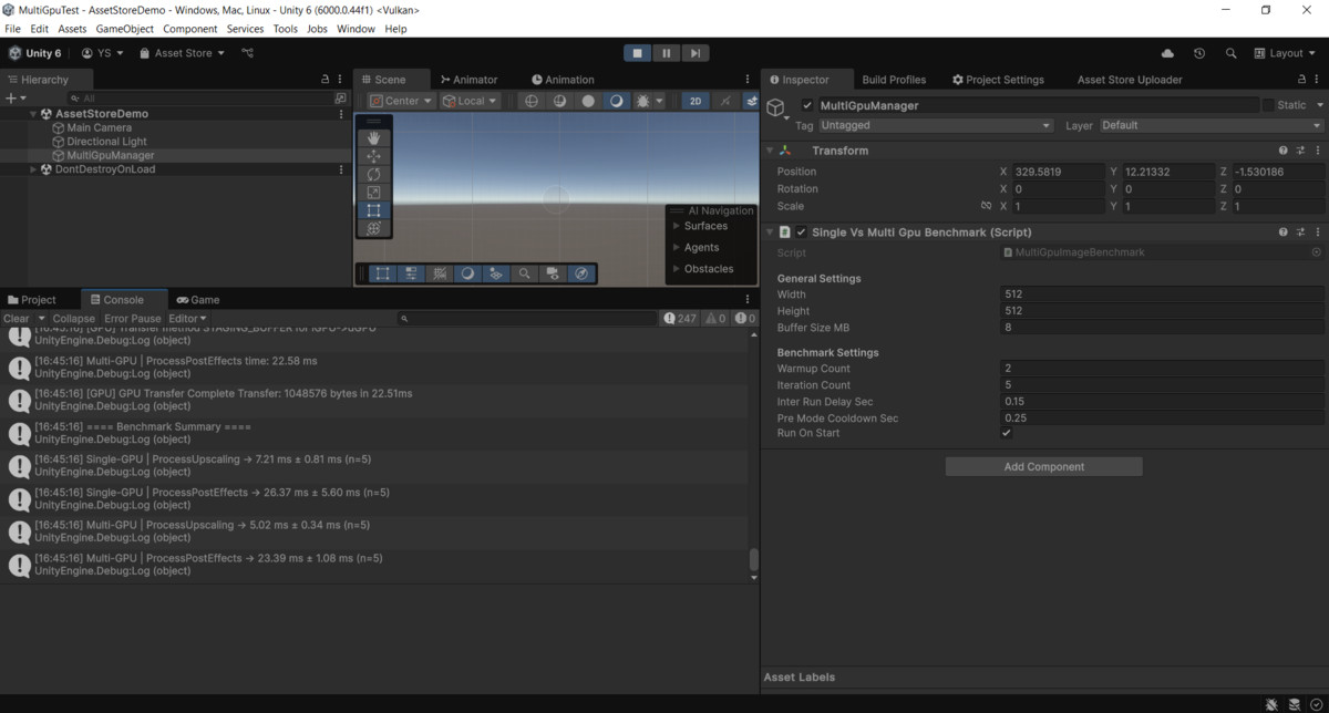 Multi‑GPU Direct Transfer