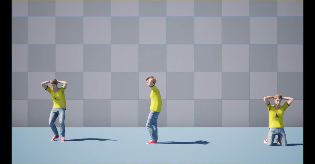 Crime Suspect Animation