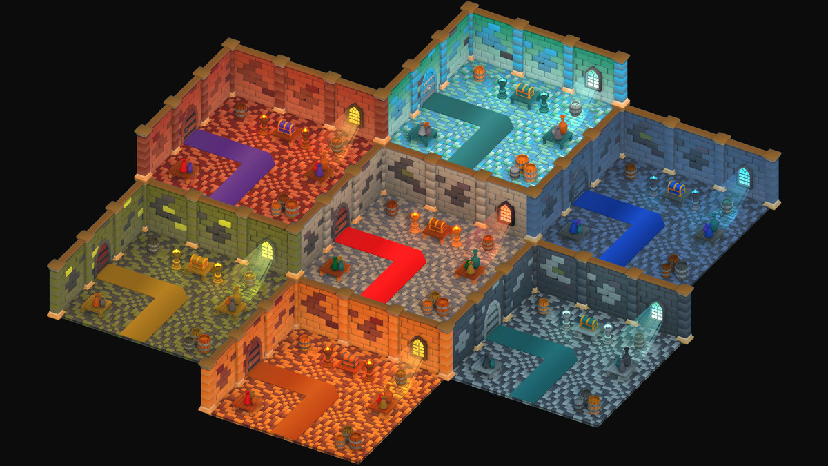 Voxel Valley Low Poly Modular Castle Pack