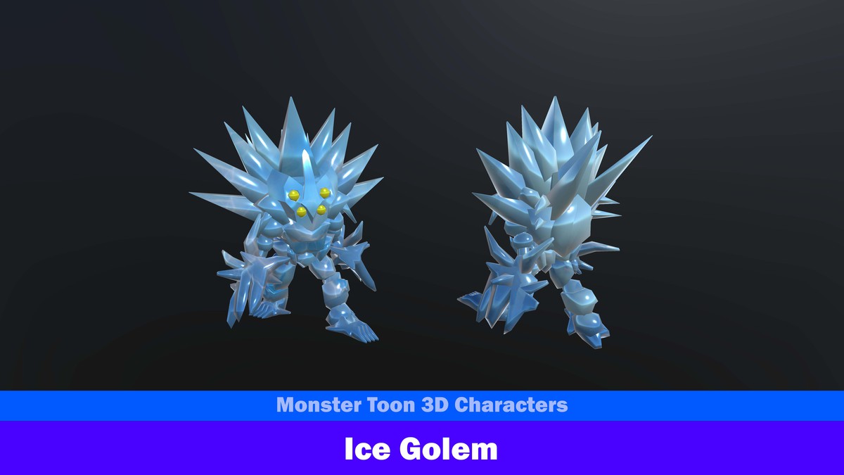 Monster Toon 3D Characters