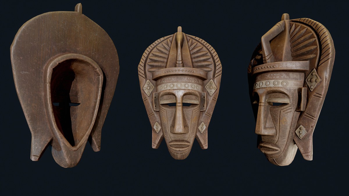 African Decor Masks