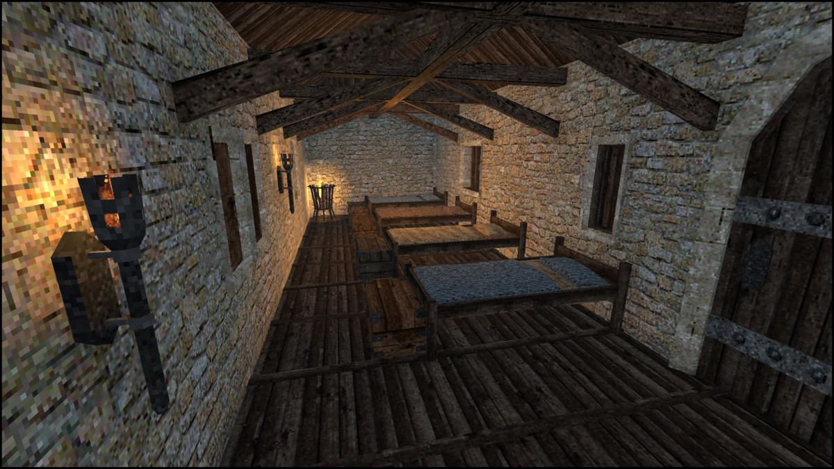 Cold Fortress - Retro Style Modular Environment Pack