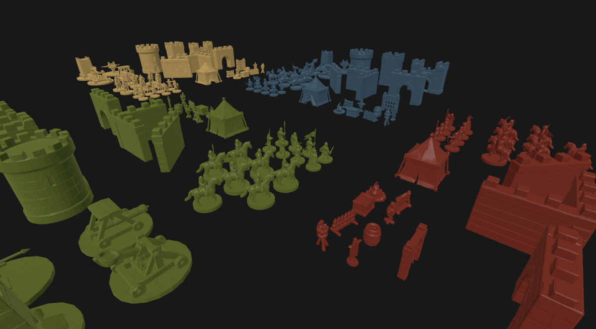 Pixit3D - ToySoldiers Medieval Pack