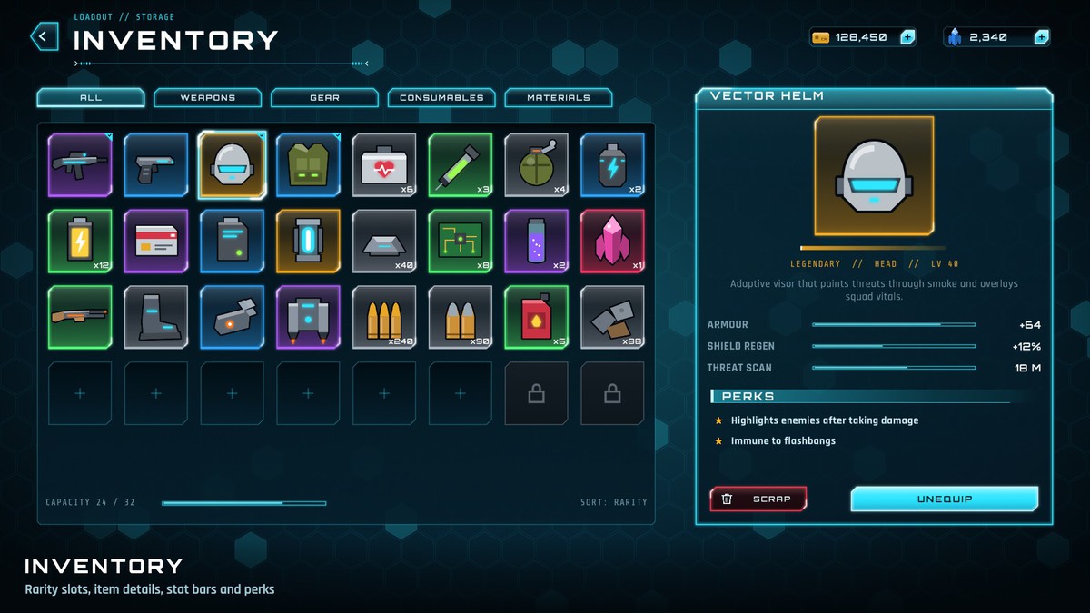 Holo UI: Sci-Fi GUI Kit | 724 Prefabs, 69 Demo Scenes, HUDs & Mobile