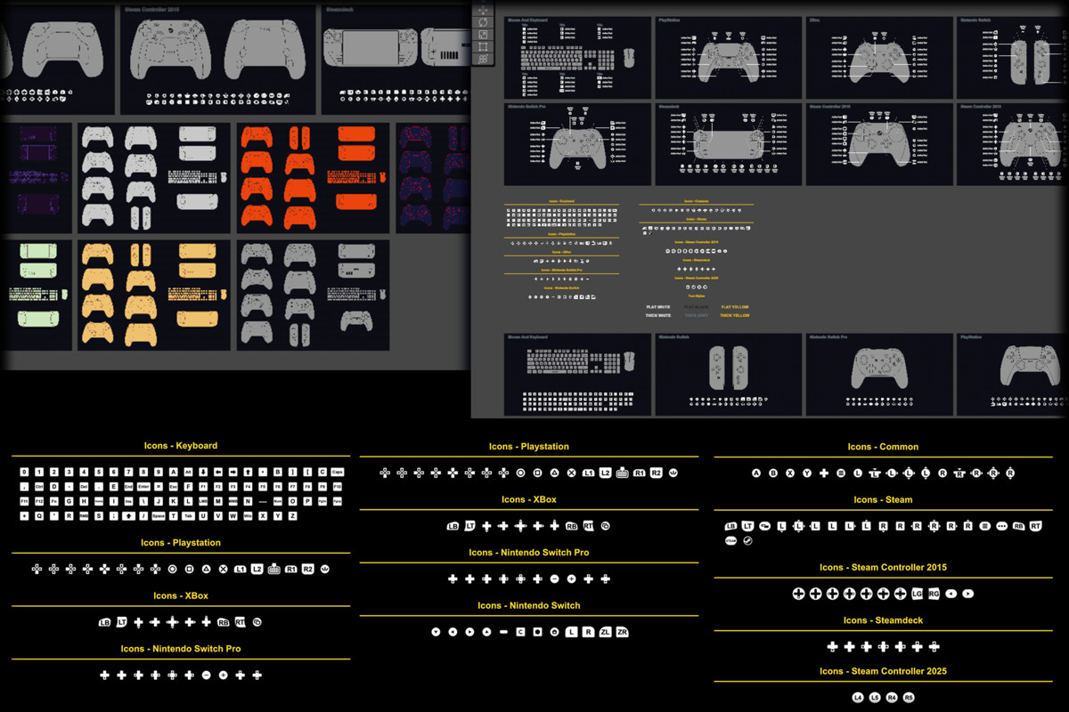 Controller Overlays GUI Kit