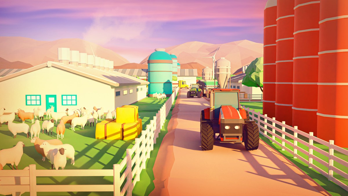 Farm - Low Poly 3D Models Pack