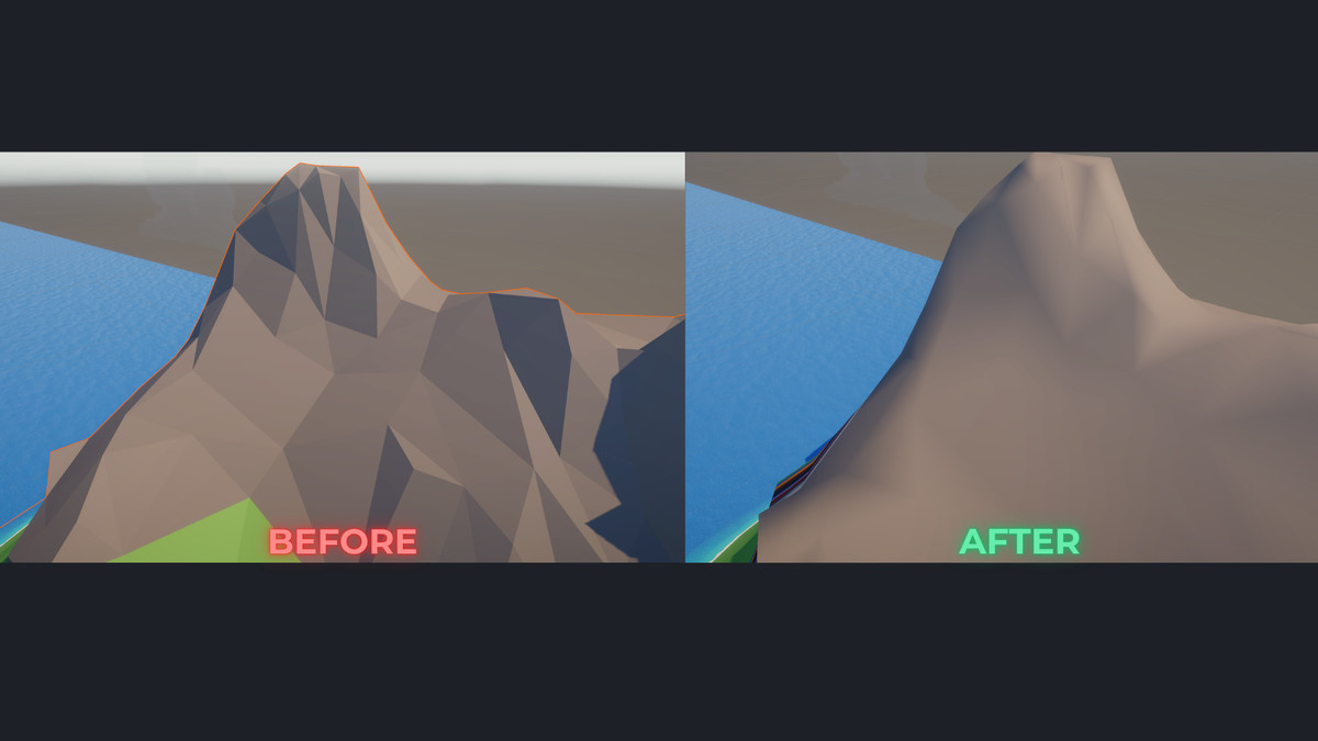 BT-Mesh Smoother Pro: Advanced Brush-Based Normal Smoothing Tool