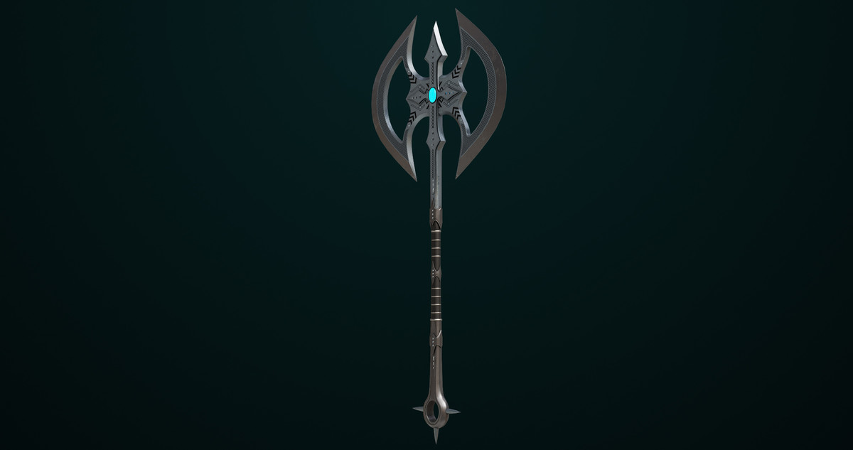 Battle Axe 07 All URP HDRP Textures