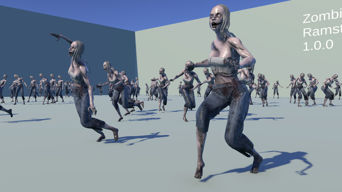 Female Zombie Animations