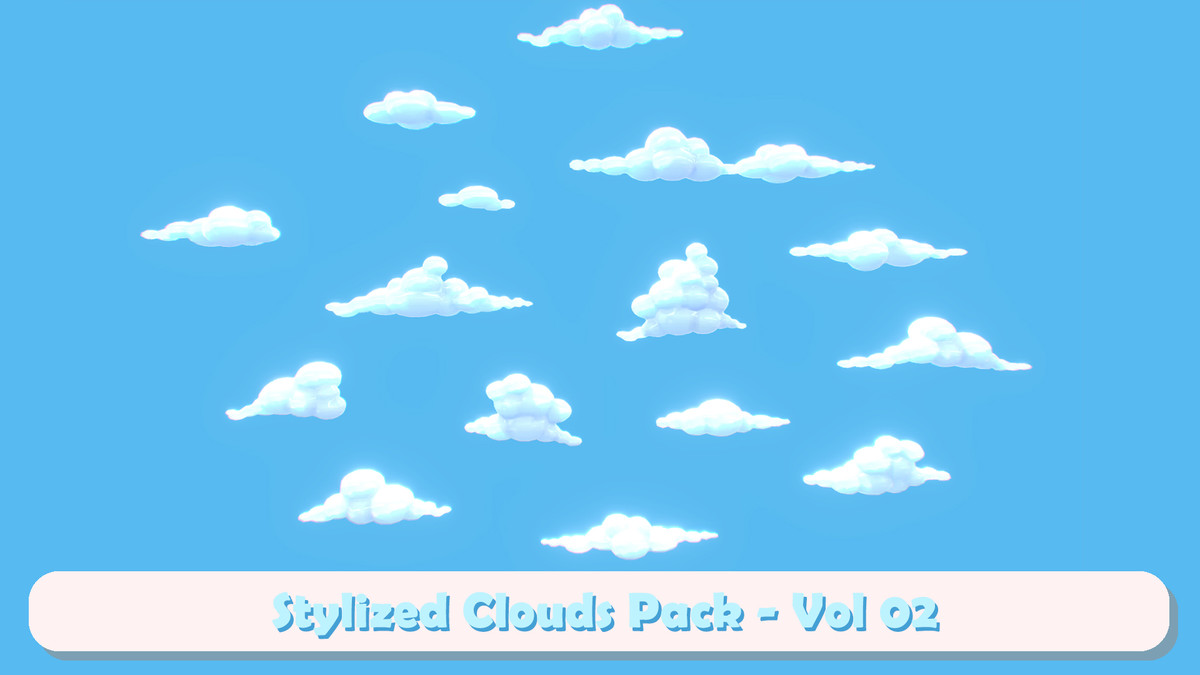 Stylized Clouds Collection
