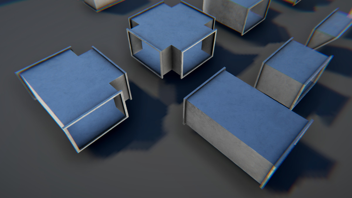 Modular Industrial Air Duct System