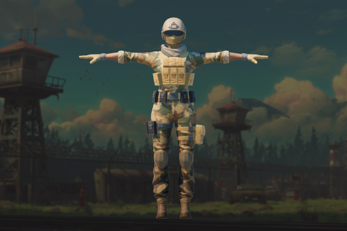 Stylized Military Characters – Modular Soldiers