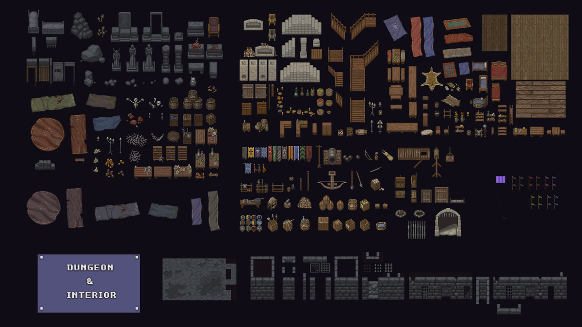 Pixel World - Castles and Dungeons