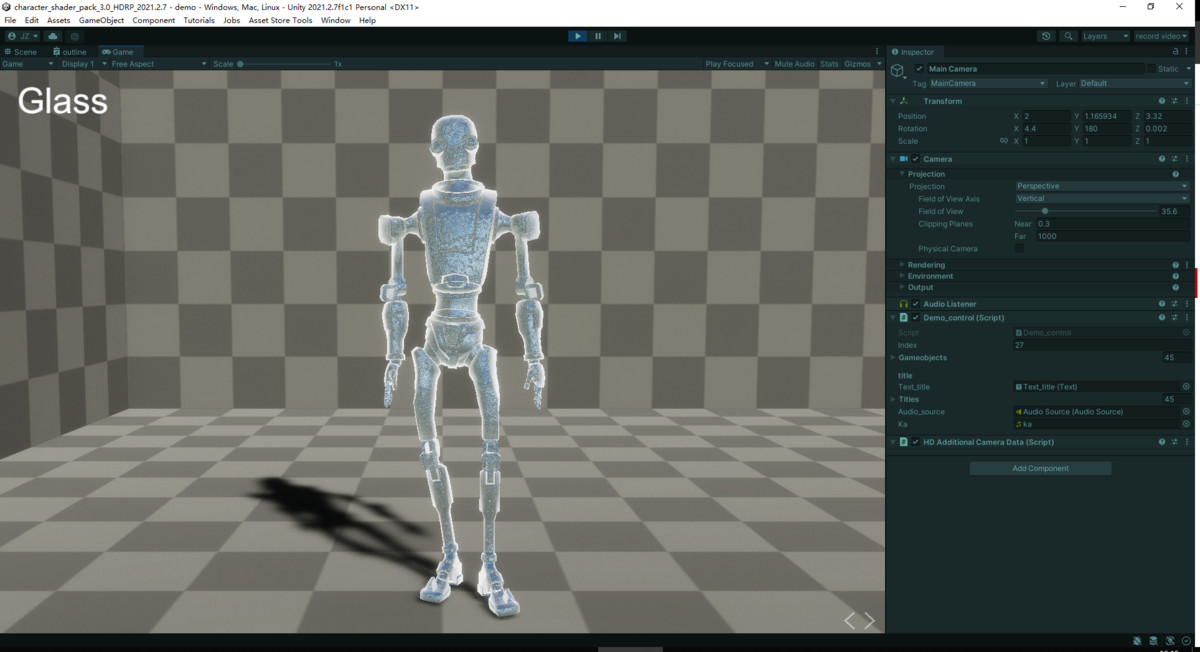 Character Shader Pack 3.0 - HDRP