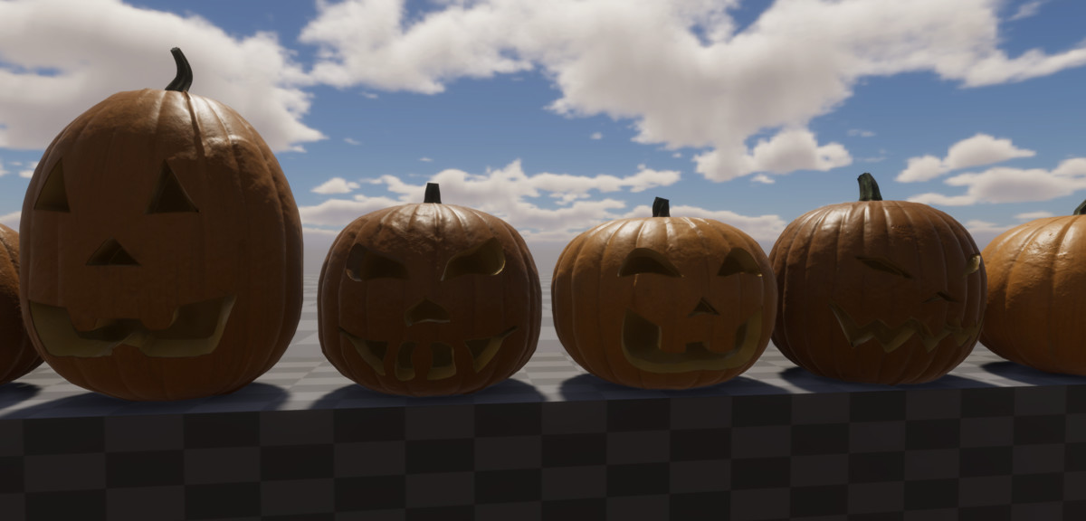 Carved Pumpkins PBR Pack Pro