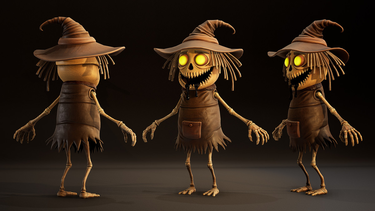 Stylized Scarecrow Character Pack