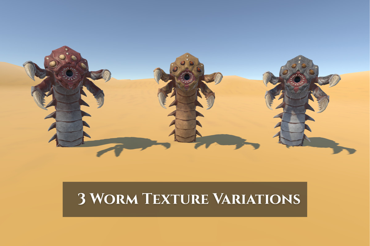 Mobile Spider & Worm Pack