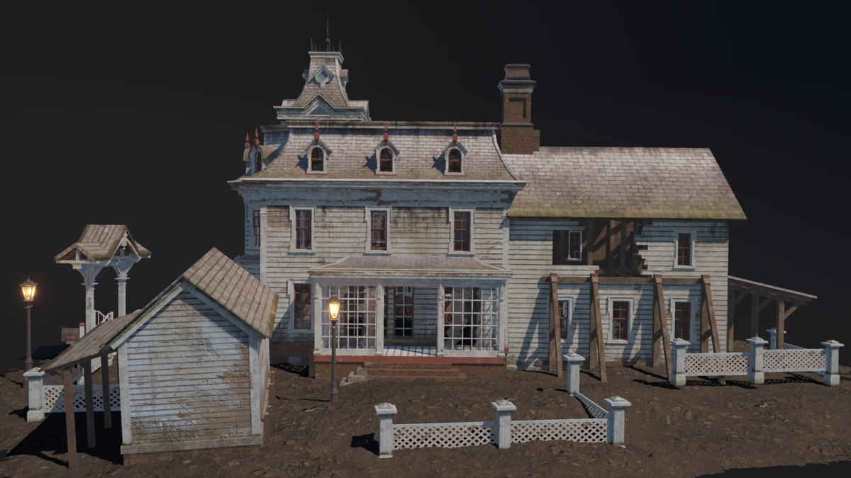 Old Abandoned House Victorian