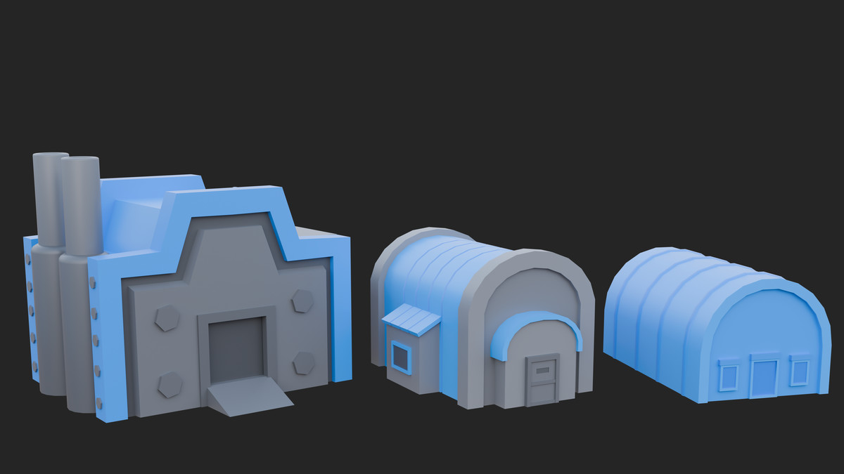 Military - Stylized Low Poly Asset Pack by Ake