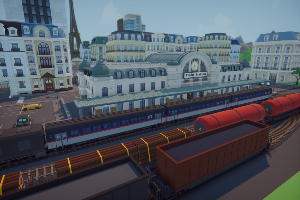 Low Poly Euro City