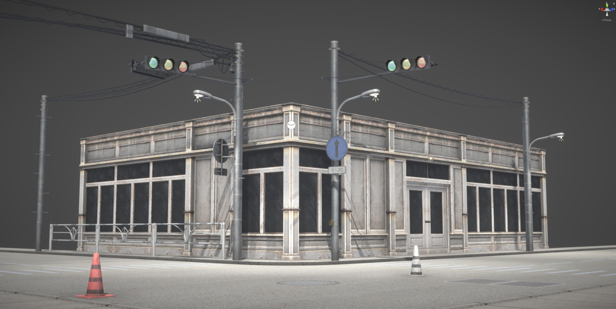 WoodenShopfrontSet (Module)