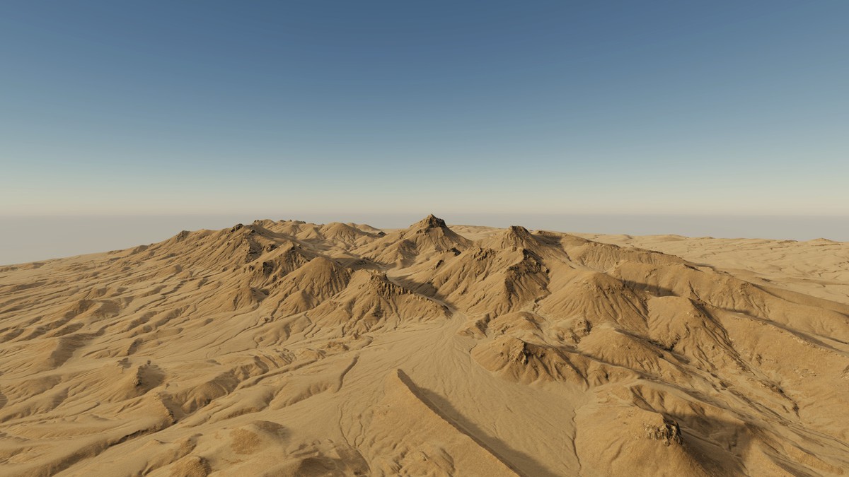 Mojave National Preserve Real-World Terrains 8K