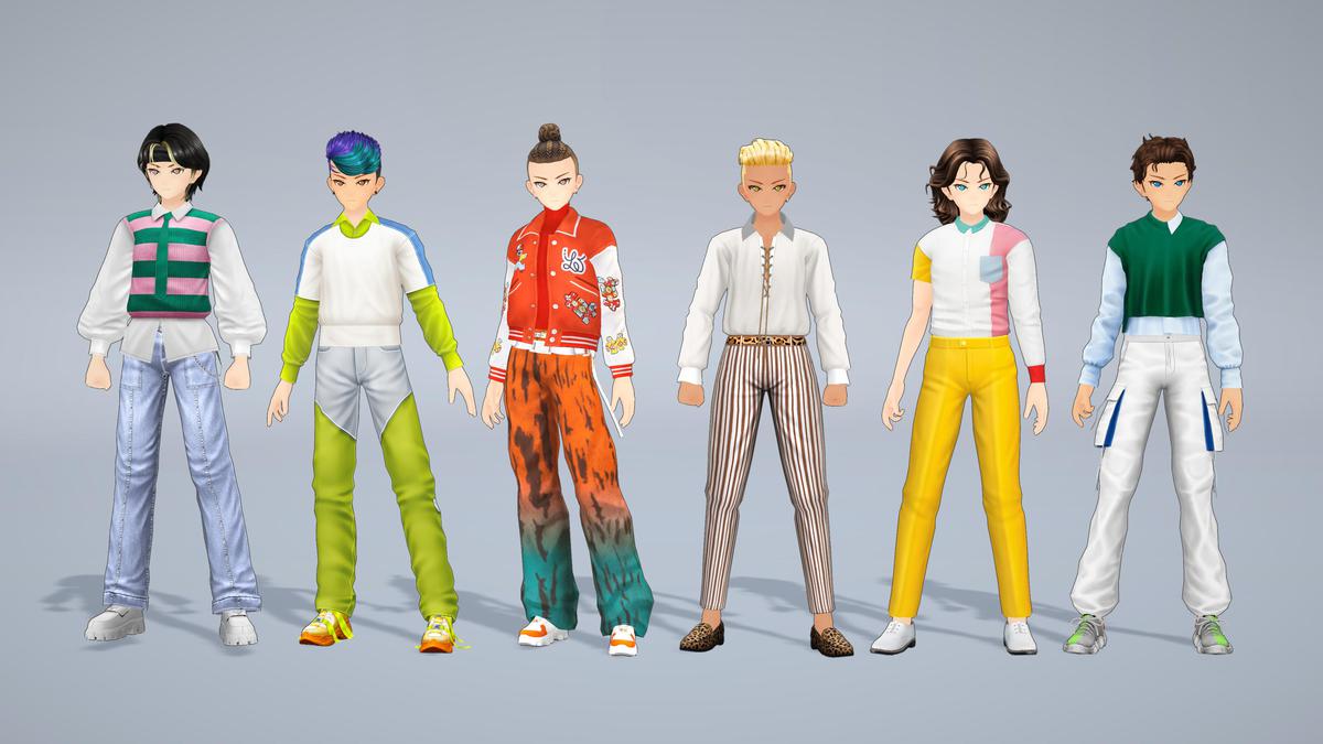 Anime Character Dancer - Combo 3 (12 outfits)