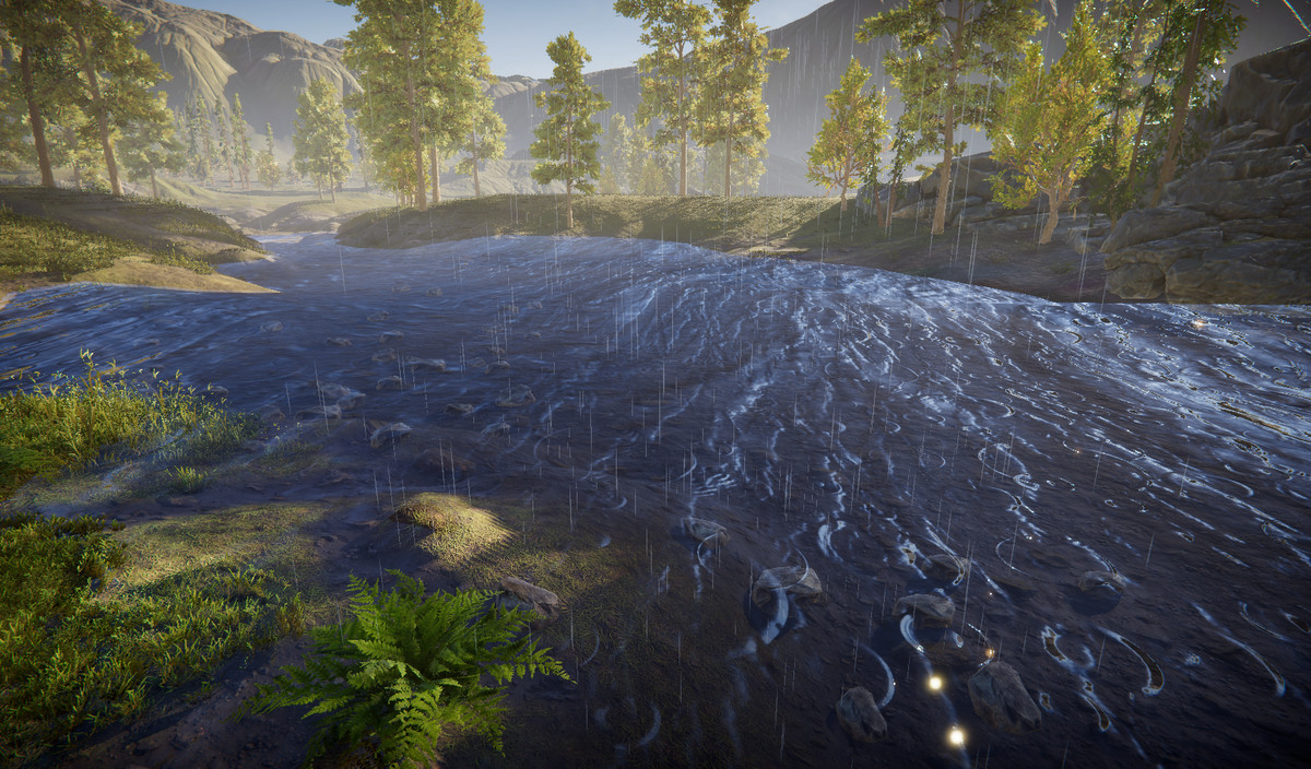 Realistic Water, Rain and Sea System VFX - Shader Graphs HDRP/URP